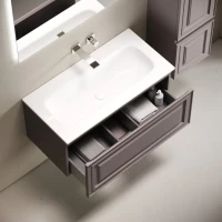 Мебель для ванной комнаты Sancos Very 90 подвесная, doha soft, раковина СN7019wx
