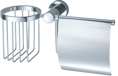 Держатель туалетной бумаги Wasserkraft Donau K-9459 с держателем освежителя воздуха