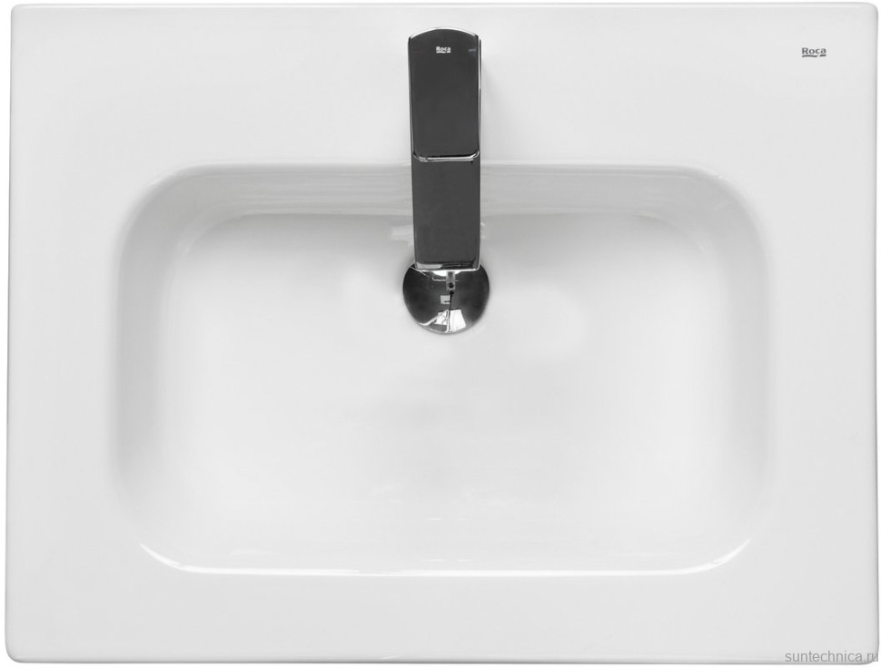 Мебель для ванной комнаты Roca The Gap 60 3 ящика, белый глянец, раковина 32799E000