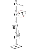 Стойка Wasserkraft K-1248 Стойка Wasserkraft K-1248