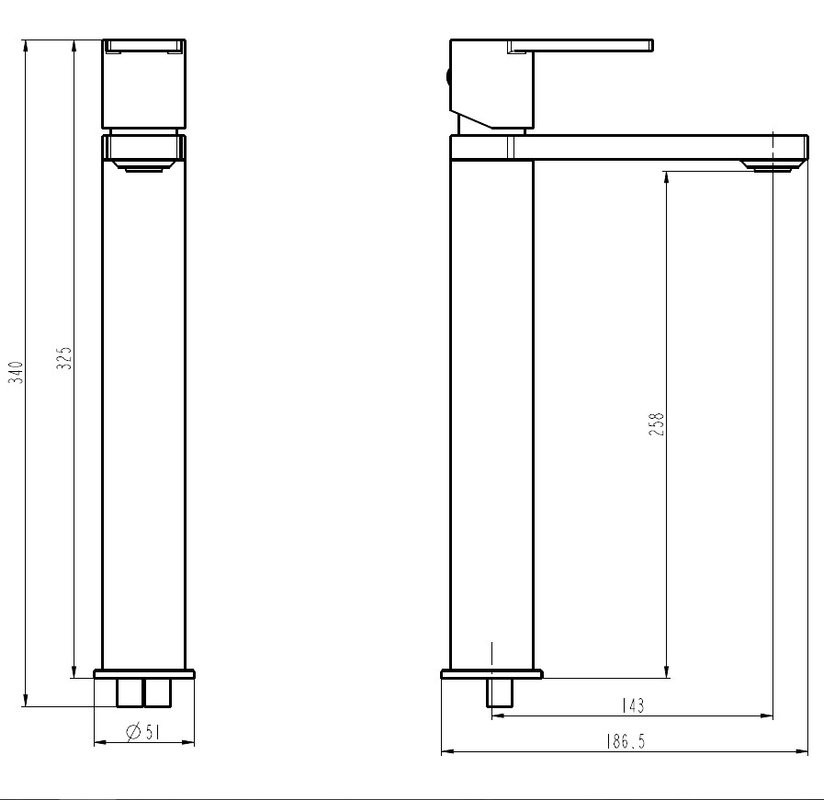 Смеситель для раковины Caprigo Kub 54-023-brg матовое золото