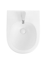Биде подвесное Abber Bequem AC1151MW матовое белое Биде подвесное Abber Bequem AC1151MW матовое белое