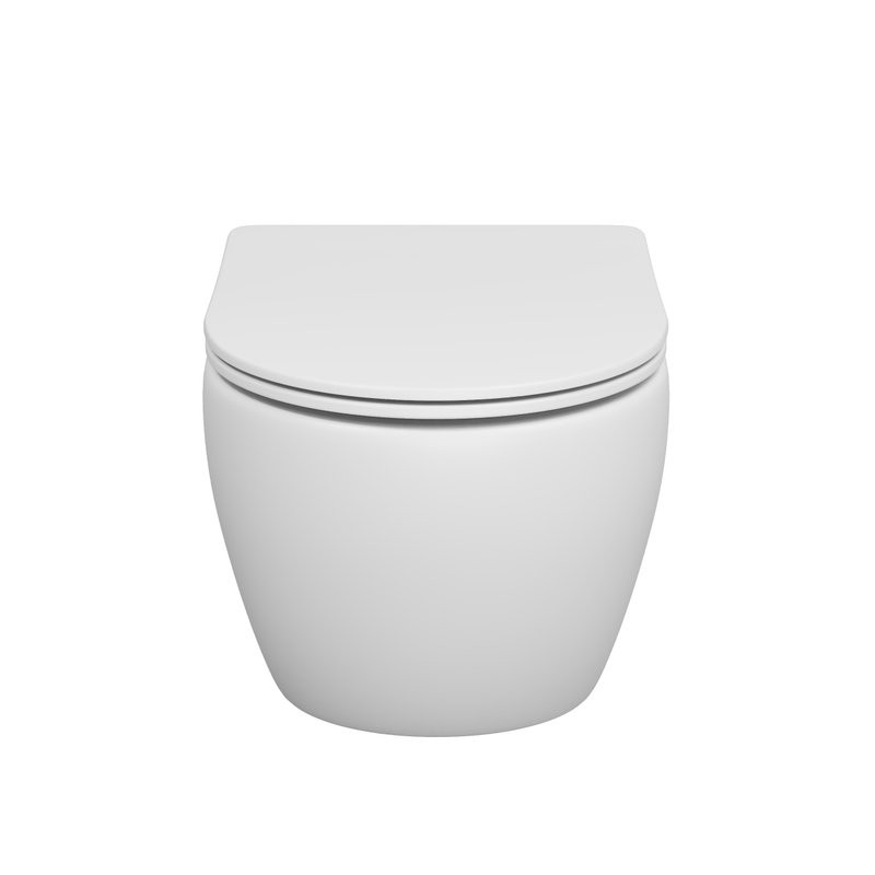 Унитаз подвесной Grossman GR-4457MSQ с микролифтом, белый матовый