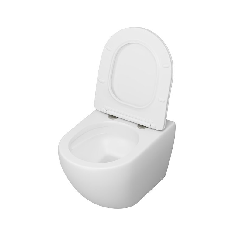 Унитаз подвесной Grossman GR-4457MSQ с микролифтом, белый матовый