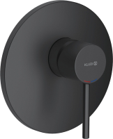 Встраиваемый смеситель для душа и ванны Kludi Bozz 386553976 черный