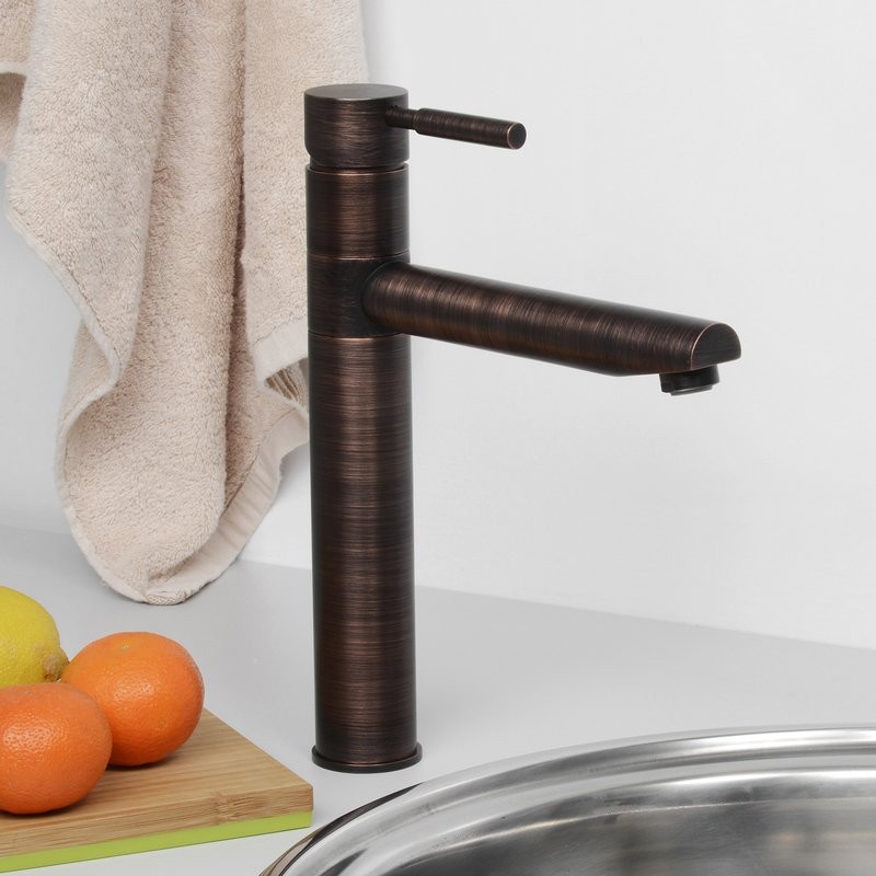 Смеситель для кухни Wasserkraft A8147 темная бронза