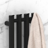 Полотенцесушитель электрический Сунержа Кантата 4.0 15-0885-1259 120x20 см, подключение справа, скрытое подключение справа, темный титан муар, I-образный