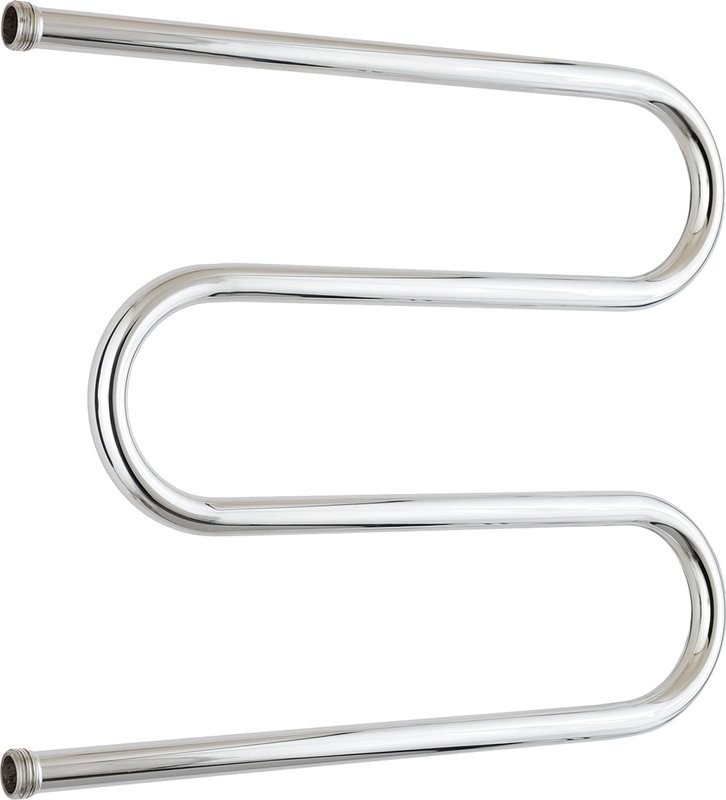 Полотенцесушитель водяной Стилье 00004-5065 55x60 см, глянцевый хром, М-образный