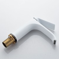 Смеситель для раковины/умывальника Shevanik S4101C, белый Смеситель для раковины/умывальника Shevanik S4101C, белый