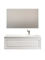 Мебель для ванной комнаты Sancos Very 120 R подвесная, 1 ящик, bianco