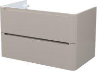 Мебель для ванной комнаты IDDIS Edifice 80 подвесная, капучино, раковина 0108000i28