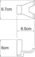 Крючок Wasserkraft Leine K-5023D Крючок Wasserkraft Leine K-5023D