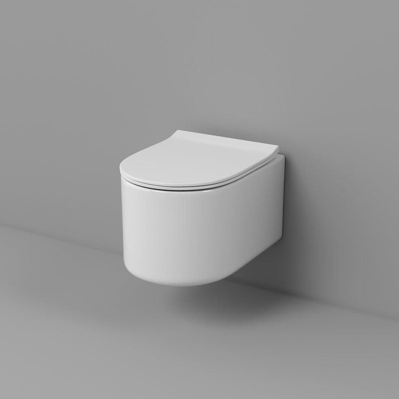 Унитаз подвесной Grossman Thin Rim GR-5606SQ глянцевый белый