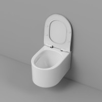 Унитаз подвесной Grossman Thin Rim GR-5606SQ глянцевый белый