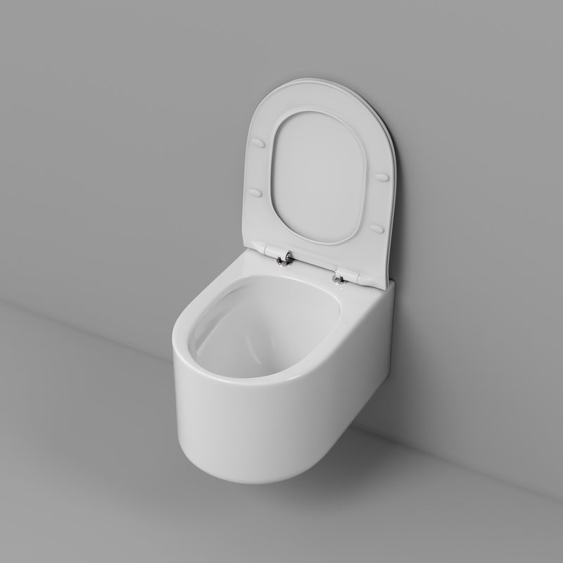 Унитаз подвесной Grossman Thin Rim GR-5606SQ глянцевый белый