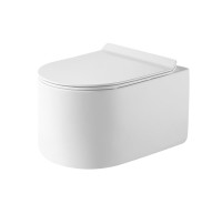 Унитаз подвесной Grossman Thin Rim GR-5606SQ глянцевый белый