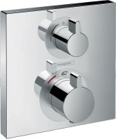 Термостатический смеситель встраиваемый Hansgrohe Ecostat Square 15714000 для ванны с душем