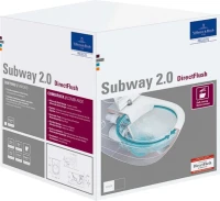 Унитаз подвесной Villeroy & Boch Subway 2.0 5614R2R1 alpin Унитаз подвесной Villeroy & Boch Subway 2.0 5614R2R1 alpin