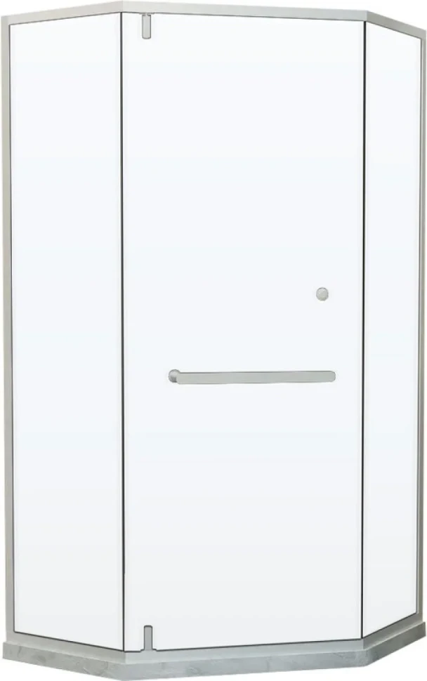 Душевой уголок RGW Hotel HO-084-W 100x100x195 см, профиль белый, стекло прозрачное