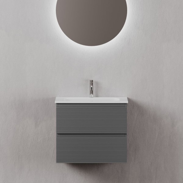 Тумба под раковину Sancos Folk 60 grey soft