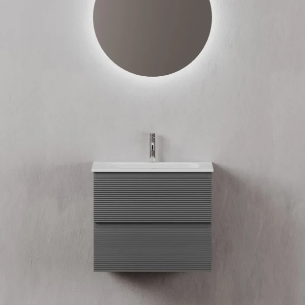 Тумба под раковину Sancos Folk 60 grey soft