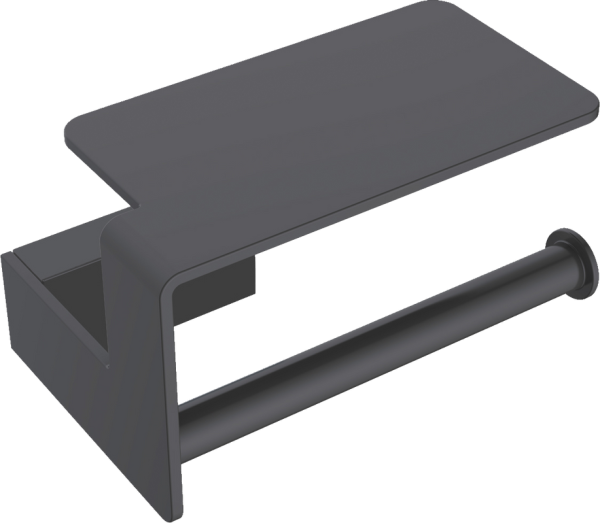 Держатель туалетной бумаги Boheme Q 10941-B с полкой для телефона