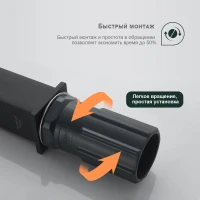 Смеситель для раковины Splenka S01.15.06, черный