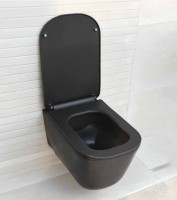 Унитаз подвесной Kerasan Tribeca 511431 черный матовый