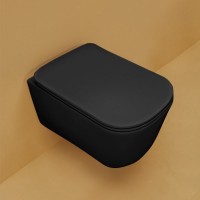 Унитаз подвесной Kerasan Tribeca 511431 черный матовый