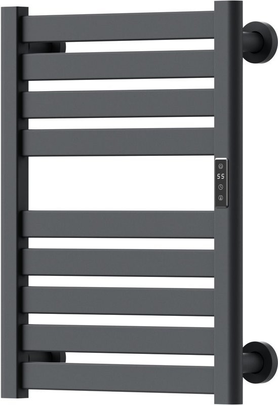 Полотенцесушитель электрический Bauedge Elite AF0030 45x60, темно-серый металлик