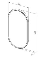 Мебель для ванной комнаты Allen Brau Infinity 85 подвесная, олива матовый, столешница бежевая
