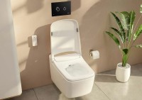 Умный унитаз подвесной VitrA V-Care Prime 7231B403-6216 безободковый, с биде и микролифтом