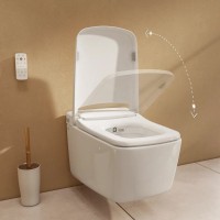 Умный унитаз подвесной VitrA V-Care Prime 7231B403-6216 безободковый, с биде и микролифтом