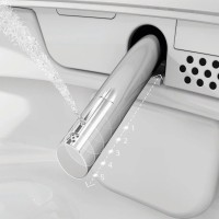 Умный унитаз подвесной VitrA V-Care Prime 7231B403-6216 безободковый, с биде и микролифтом