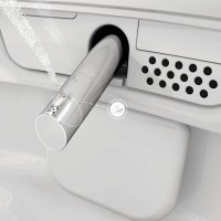 Умный унитаз подвесной VitrA V-Care Prime 7231B403-6216 безободковый, с биде и микролифтом