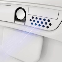 Умный унитаз подвесной VitrA V-Care Prime 7231B403-6216 безободковый, с биде и микролифтом