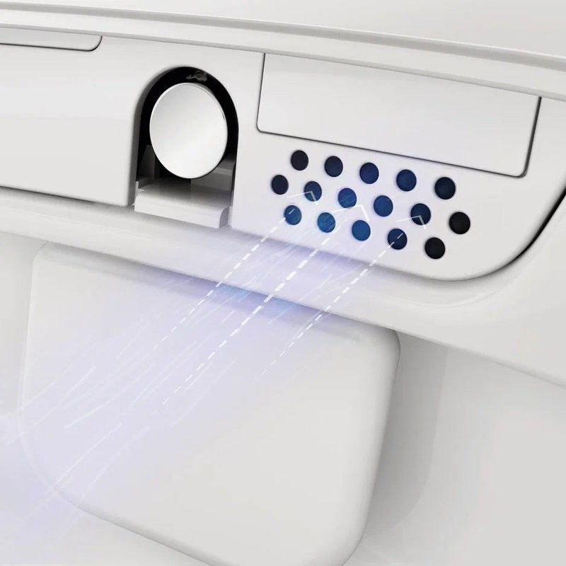 Умный унитаз подвесной VitrA V-Care Prime 7231B403-6216 безободковый, с биде и микролифтом