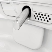 Умный унитаз подвесной VitrA V-Care Prime 7231B403-6216 безободковый, с биде и микролифтом
