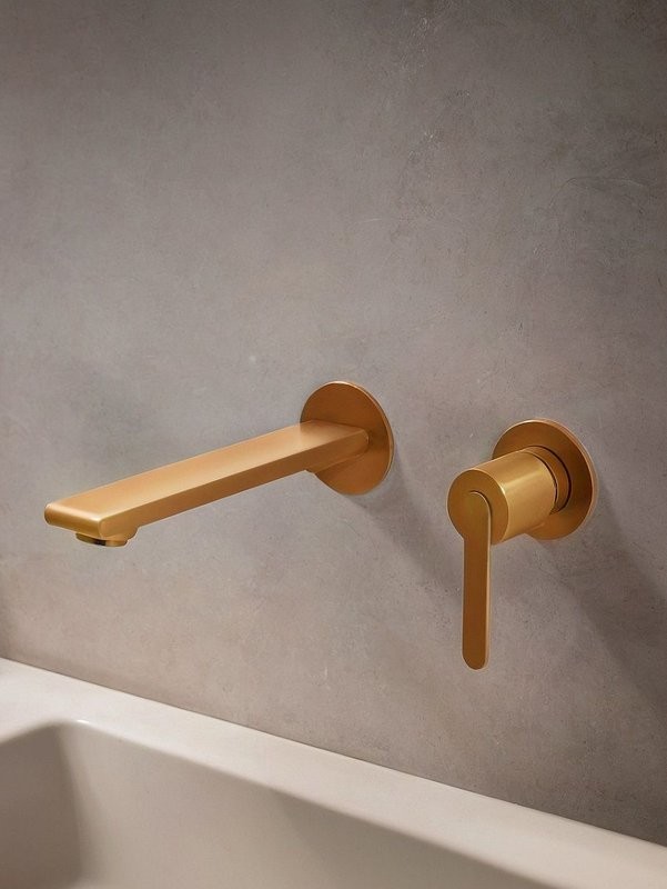 Смеситель для раковины AltroBagno Unione AltroBagnoUnione010506BC С ВНУТРЕННЕЙ ЧАСТЬЮ, матовая медь