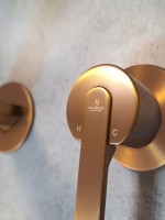 Смеситель для раковины AltroBagno Unione AltroBagnoUnione010506BC С ВНУТРЕННЕЙ ЧАСТЬЮ, матовая медь