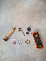 Смеситель для раковины AltroBagno Unione AltroBagnoUnione010506BC С ВНУТРЕННЕЙ ЧАСТЬЮ, матовая медь