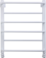 Полотенцесушитель водяной Comfysan Puro-K W-6 60х50 60x55 см, матовый белый, лесенка