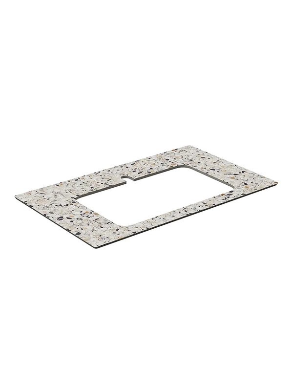 Тумба с раковиной KERAMA MARAZZI Plaza Modern 80 подвесная, матовая белая