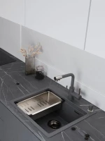 Мойка кухонная Emar Quartz EMQ-1520.Q Антрацит Мойка кухонная Emar Quartz EMQ-1520.Q Антрацит