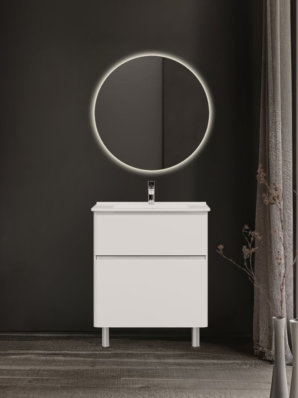 Мебель для ванной комнаты Jorno Chiara Luce 70 белая