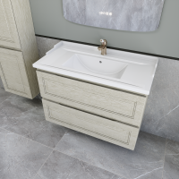 Тумба с раковиной Caprigo Wales 90 беленый дуб Тумба с раковиной Caprigo Wales 90 беленый дуб