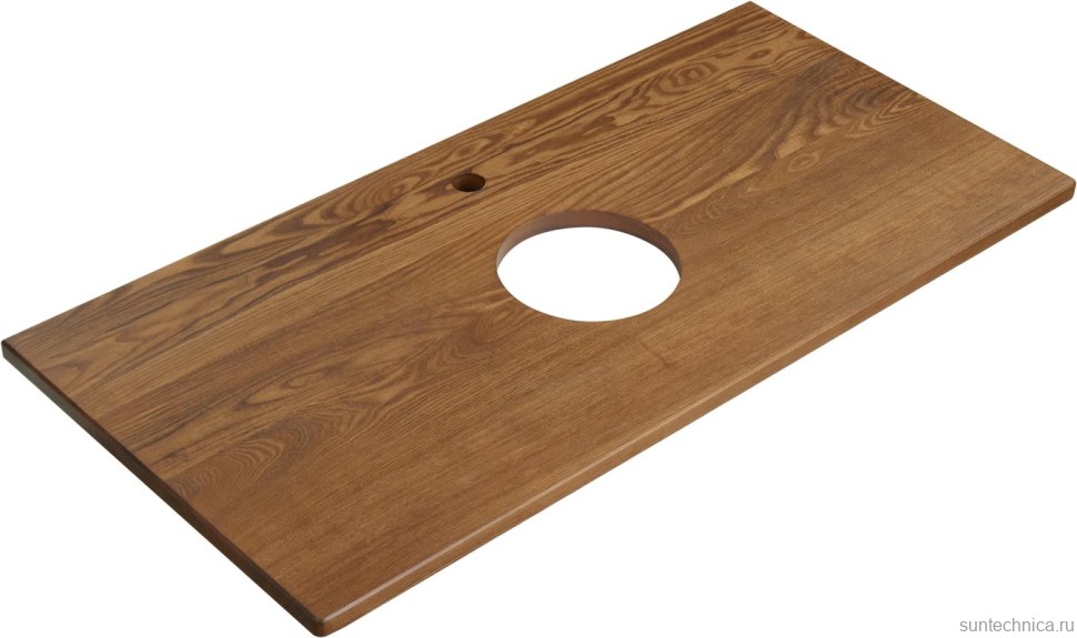 Тумба с раковиной ASB-Woodline Риола 100 капучино