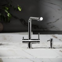 Смеситель для кухни Sancos Foster, с краном под фильтр для питьевой воды, хром, SC4014СH