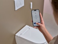 Умный унитаз подвесной Geberit AquaClean Alba безободковый, с биде