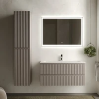 Мебель для ванной комнаты Sancos Snob R 100 см, doha soft